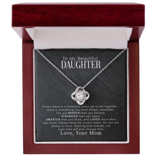 Necklace with Love Knot