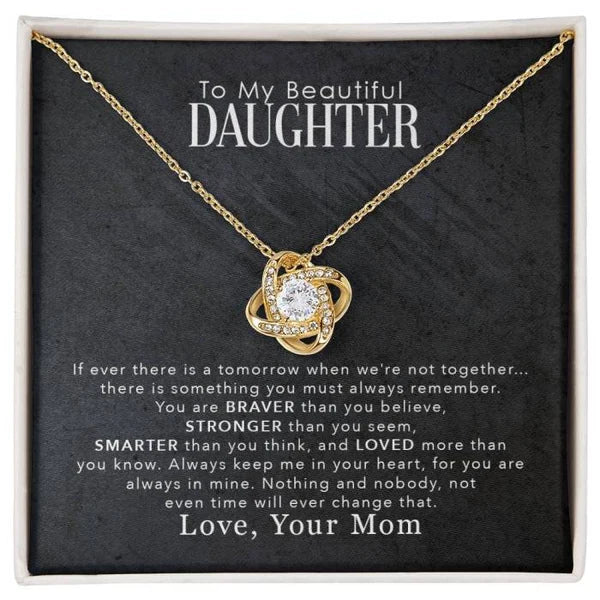 Necklace with Love Knot