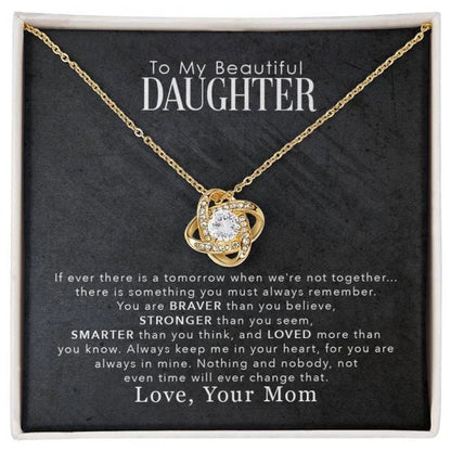 Necklace with Love Knot