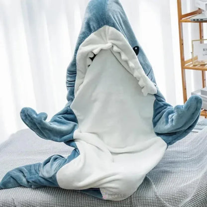 Sharky Hooded Blanket