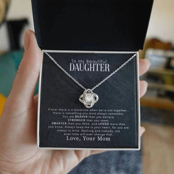 Necklace with Love Knot